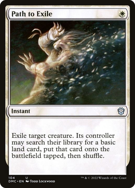 Path to Exile in the group Magic the Gathering / Types / Colors / White at Proxyprinters.com (57429)