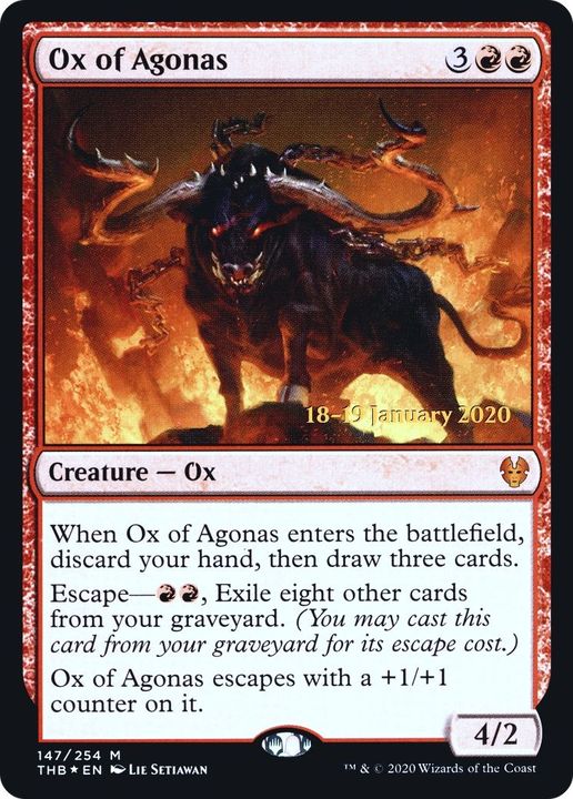 Ox of Agonas in the group Magic the Gathering / Types / Colors / Red at Proxyprinters.com (57448)