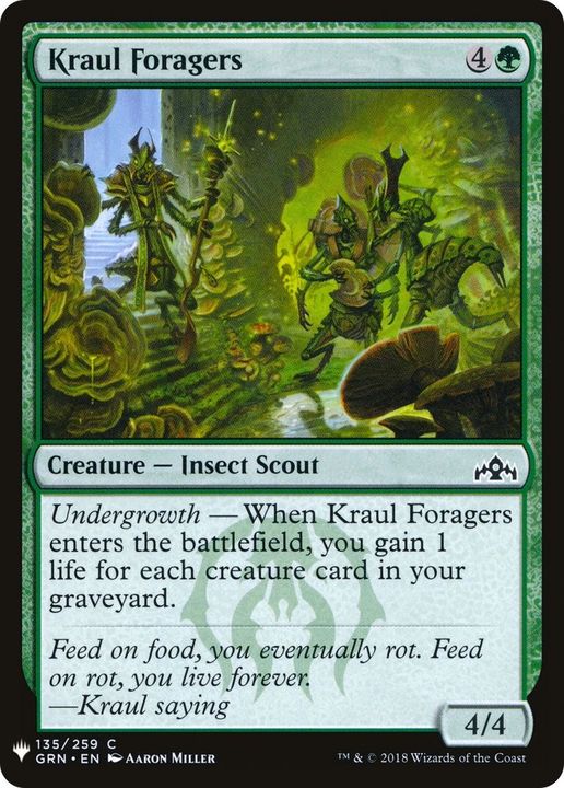 Kraul Foragers in the group Magic the Gathering / Sets / The List at Proxyprinters.com (57460)