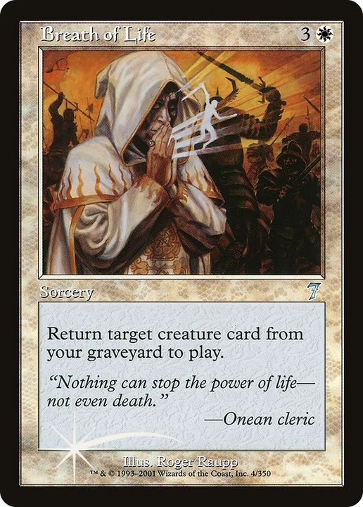 Breath of Life in the group Magic the Gathering / Types / Colors / White at Proxyprinters.com (57477)