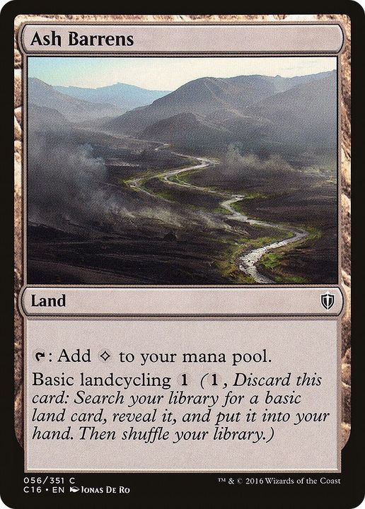 Ash Barrens in the group Magic the Gathering / Sets / Commander 2016 at Proxyprinters.com (57478)