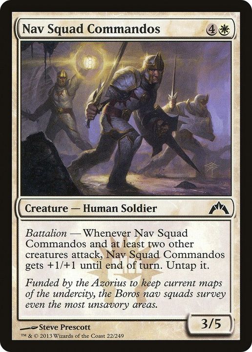 Nav Squad Commandos in the group Magic the Gathering / Types / Creatures / Human at Proxyprinters.com (57487)