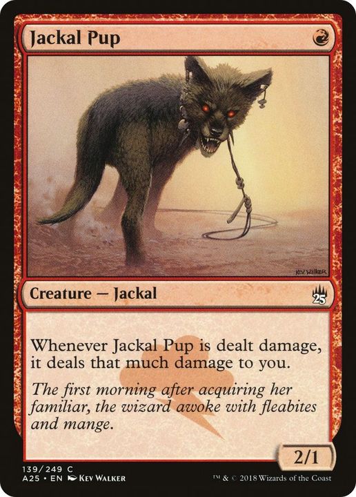 Jackal Pup in the group Magic the Gathering / Types / Colors / Red at Proxyprinters.com (57492)