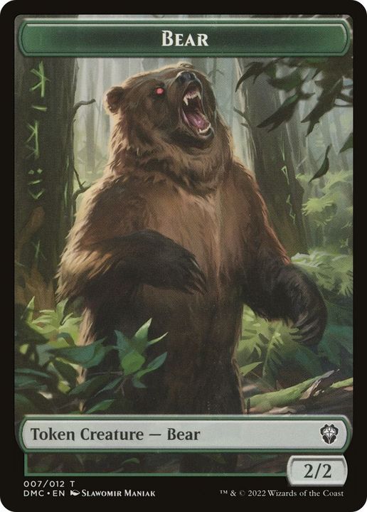 Bear in the group Magic the Gathering / Types / Colors / Green at Proxyprinters.com (57495)