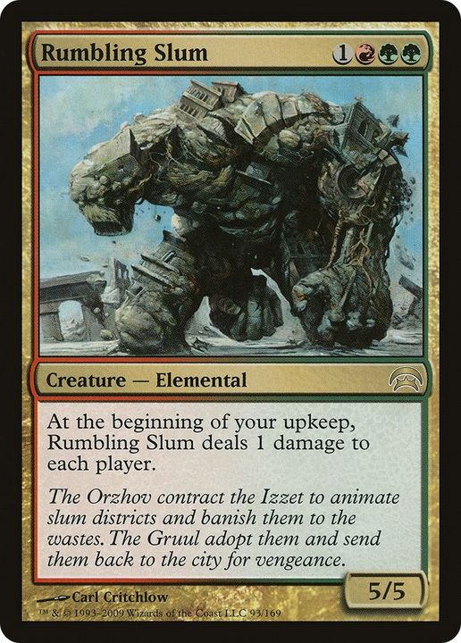 Rumbling Slum in the group Magic the Gathering / Sets / Planechase at Proxyprinters.com (57503)