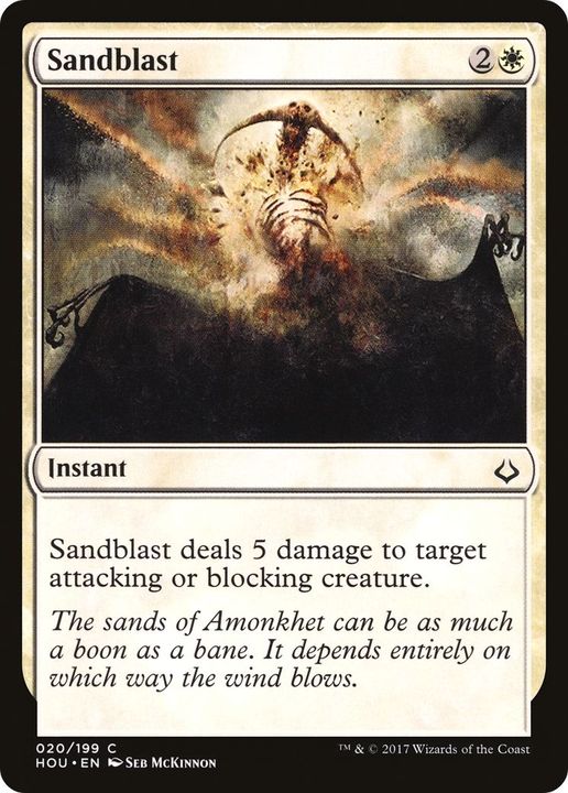 Sandblast in the group Magic the Gathering / Types / Colors / White at Proxyprinters.com (5752)