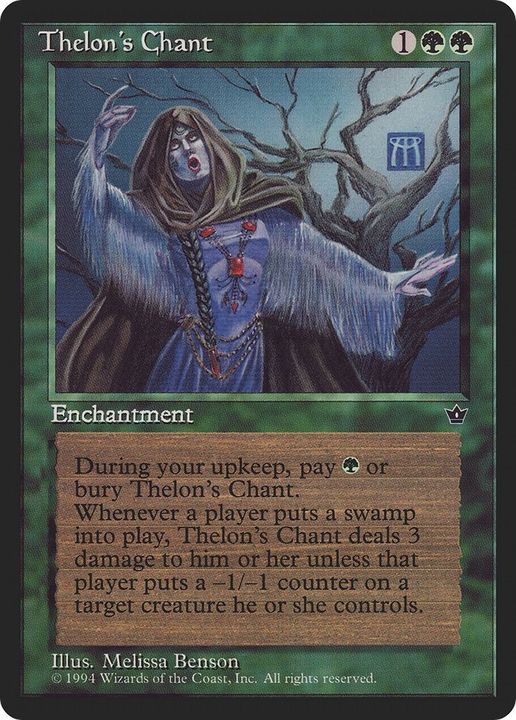 Thelon's Chant in the group Magic the Gathering / Types / Enchantment / Enchantment at Proxyprinters.com (57521)