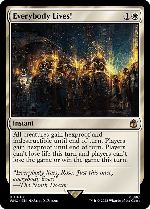 Everybody Lives! in the group Magic the Gathering / Types / Colors / White at Proxyprinters.com (57544)