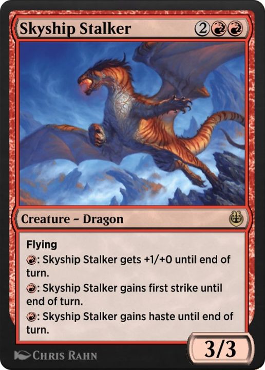 Skyship Stalker in the group Magic the Gathering / Types / Colors / Red at Proxyprinters.com (5756)