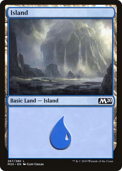 Island in the group Magic the Gathering / Sets / Core Set 2020 at Proxyprinters.com (57560)