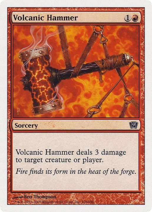 Volcanic Hammer in the group Magic the Gathering / Sets / Ninth Edition at Proxyprinters.com (57561)