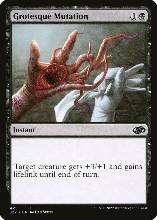 Grotesque Mutation in the group Magic the Gathering / Types / Colors / Black at Proxyprinters.com (57567)