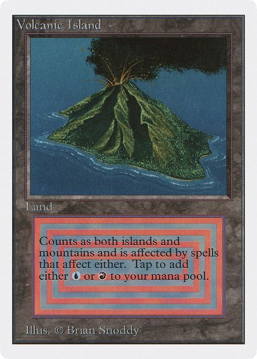 Volcanic Island in the group Magic the Gathering / Types / Land / Mountain at Proxyprinters.com (57591)