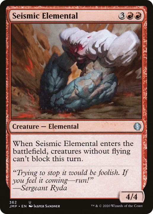 Seismic Elemental in the group Magic the Gathering / Sets / Jumpstart at Proxyprinters.com (57600)