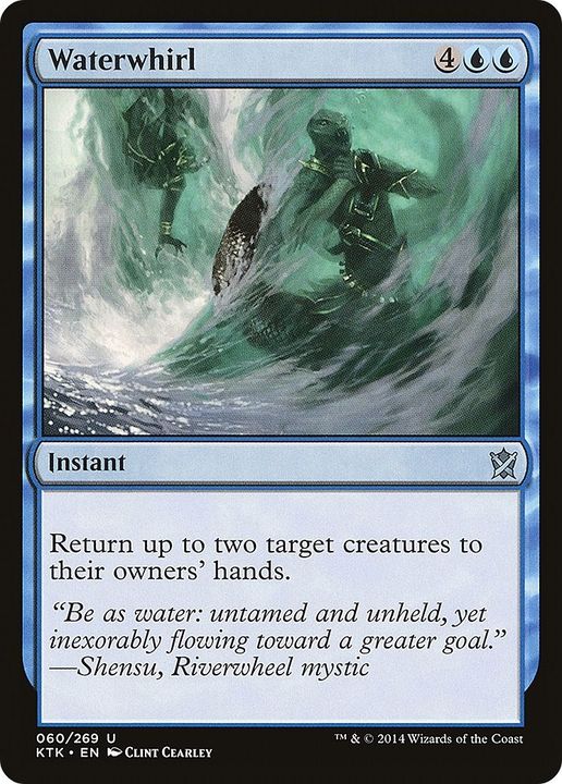 Waterwhirl in the group Magic the Gathering / Sets / Khans of Tarkir at Proxyprinters.com (57610)