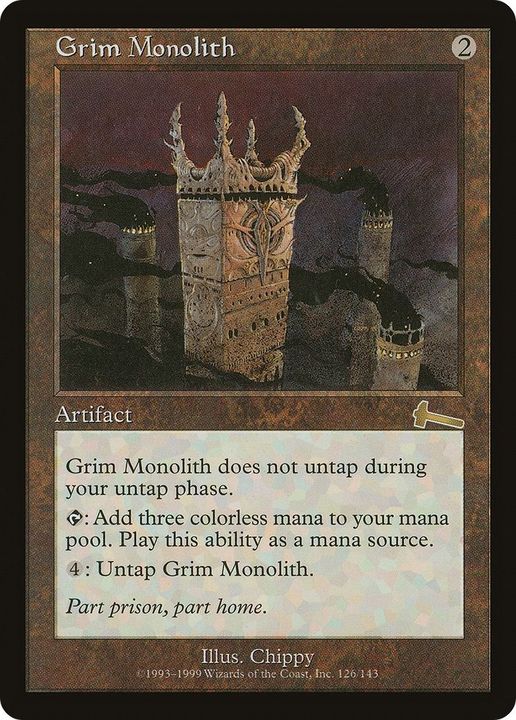 Grim Monolith in the group Magic the Gathering / Types / Artifacts / Artifact at Proxyprinters.com (57623)