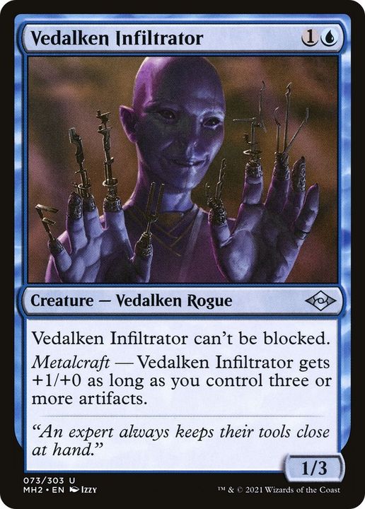 Vedalken Infiltrator in the group Magic the Gathering / Sets / Modern Horizons 2 Minigames at Proxyprinters.com (57628)