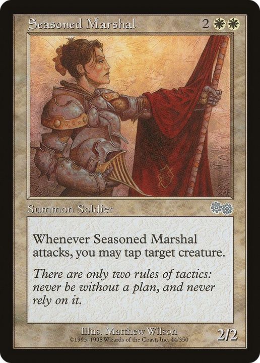 Seasoned Marshal in the group Magic the Gathering / Types / Creatures / Human at Proxyprinters.com (57636)