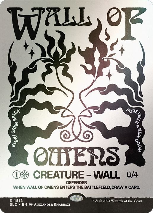 Wall of Omens in the group Magic the Gathering / Sets / Secret Lair / Secret Lair Drop at Proxyprinters.com (57637)