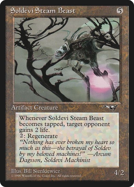 Soldevi Steam Beast in the group Magic the Gathering / Types / Colors / Colorless at Proxyprinters.com (57642)