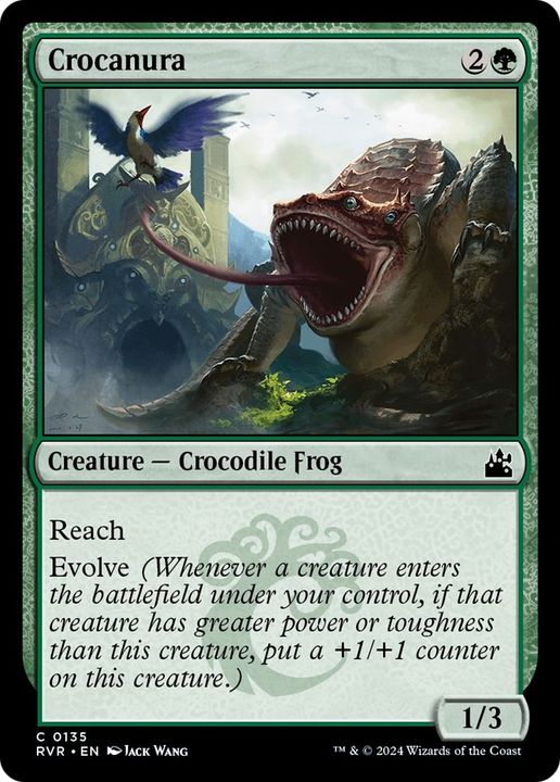 Crocanura in the group Magic the Gathering / Types / Colors / Green at Proxyprinters.com (57646)