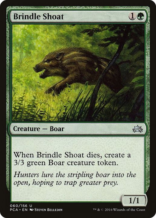 Brindle Shoat in the group Magic the Gathering / Types / Colors / Green at Proxyprinters.com (57661)