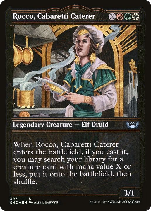 Rocco, Cabaretti Caterer in the group Magic the Gathering / Sets / Streets of New Capenna at Proxyprinters.com (57681)