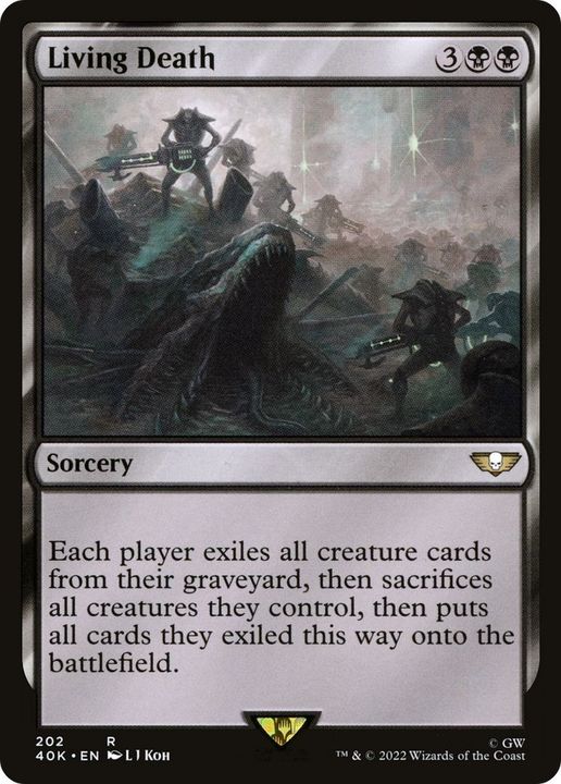 Living Death in the group Magic the Gathering / Types / Colors / Black at Proxyprinters.com (57684)