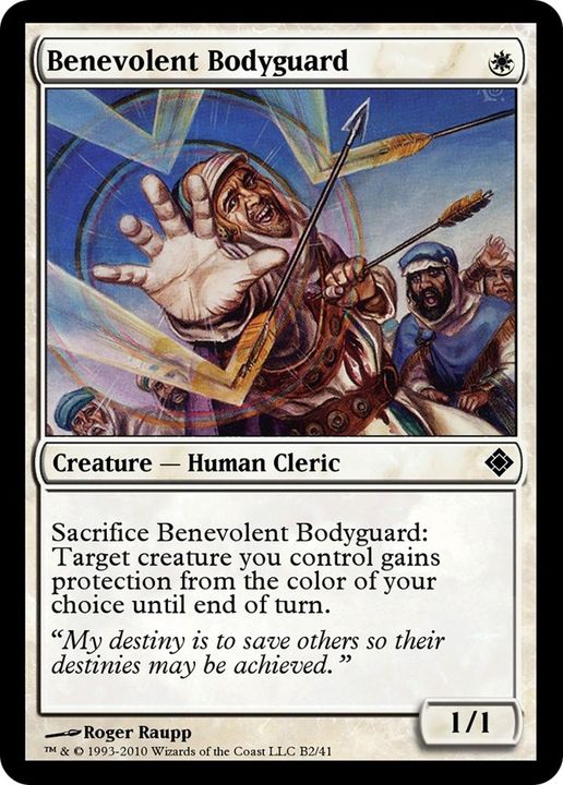 Benevolent Bodyguard in the group Magic the Gathering / Types / Creatures / Human at Proxyprinters.com (57694)