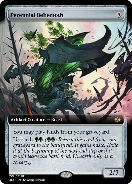 Perennial Behemoth in the group Magic the Gathering / Types / Colors / Colorless at Proxyprinters.com (57702)