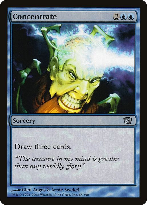 Concentrate in the group Magic the Gathering / Types / Colors / Blue at Proxyprinters.com (57709)