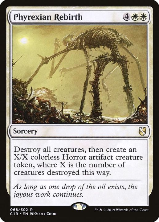 Phyrexian Rebirth in the group Magic the Gathering / Types / Colors / White at Proxyprinters.com (57721)