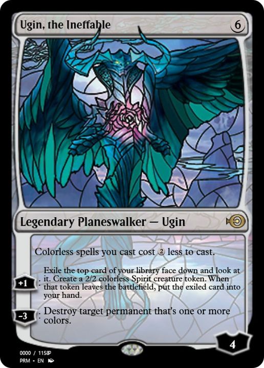 Ugin, the Ineffable in the group Magic the Gathering / Types / Colors / Colorless at Proxyprinters.com (57723)