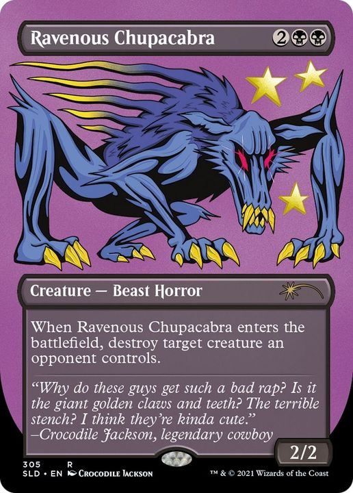 Ravenous Chupacabra in the group Magic the Gathering / Sets / Secret Lair / Secret Lair Drop at Proxyprinters.com (57729)