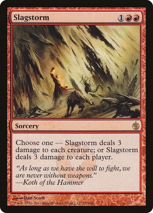 Slagstorm in the group Magic the Gathering / Sets / Miscellaneous Book Promos at Proxyprinters.com (57744)