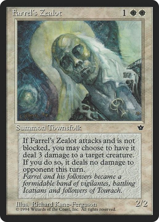 Farrel's Zealot in the group Magic the Gathering / Types / Creatures / Human at Proxyprinters.com (57762)