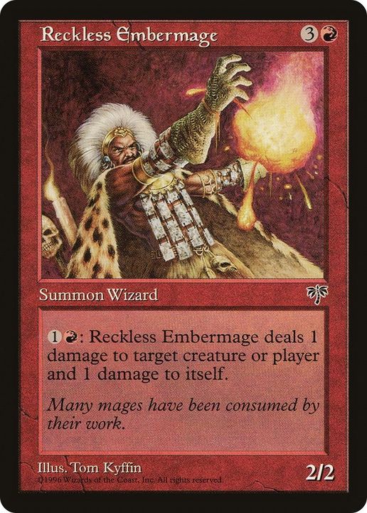 Reckless Embermage in the group Magic the Gathering / Sets / Mirrodin Besieged Tokens at Proxyprinters.com (57768)