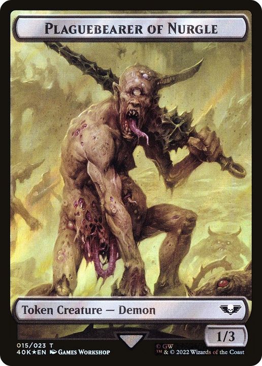 Plaguebearer of Nurgle in the group Magic the Gathering / Types / Colors / Black at Proxyprinters.com (57776)