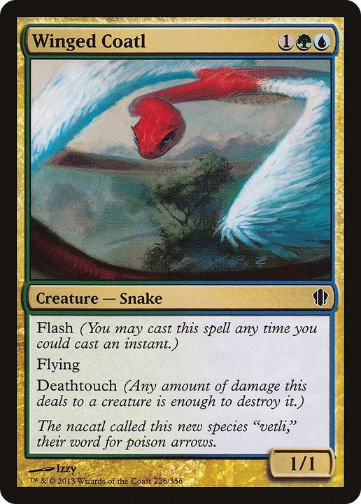 Winged Coatl in the group Magic the Gathering / Sets / Commander 2013 at Proxyprinters.com (57797)