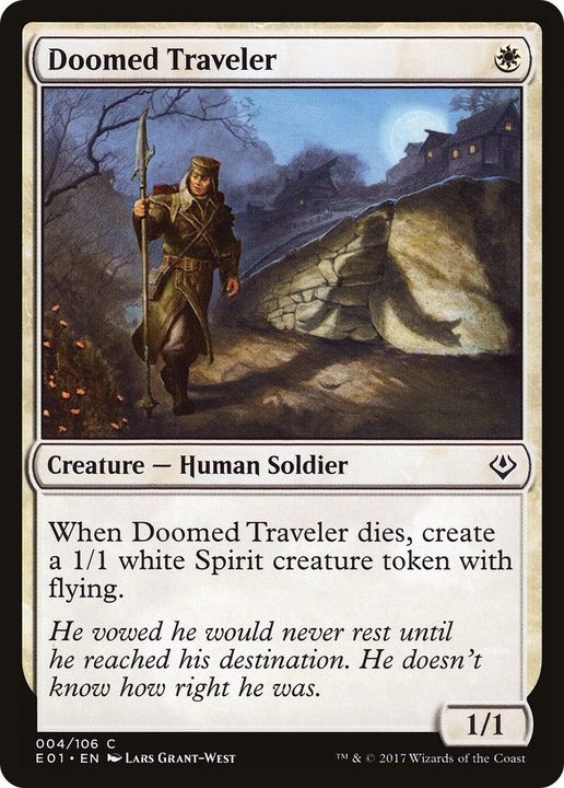 Doomed Traveler in the group Singles at Proxyprinters.com (57801)