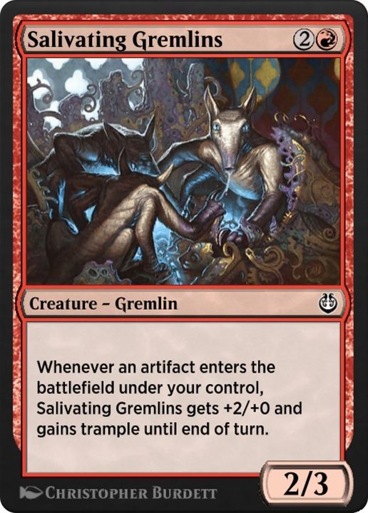 Salivating Gremlins in the group Magic the Gathering / Types / Colors / Red at Proxyprinters.com (57808)