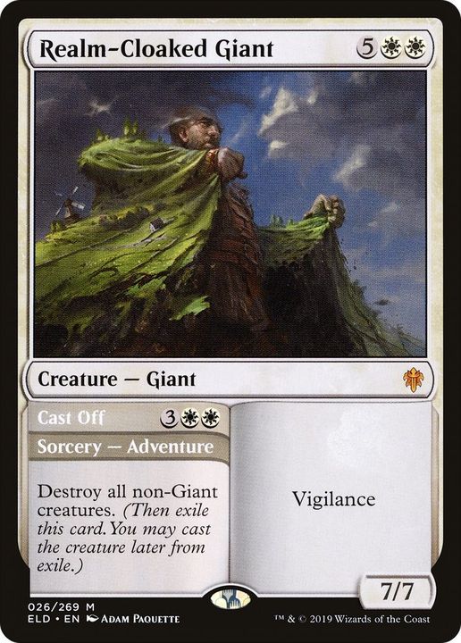 Realm-Cloaked Giant // Cast Off in the group Advanced search at Proxyprinters.com (57812)