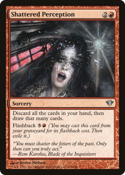 Shattered Perception in the group Magic the Gathering / Types / Colors / Red at Proxyprinters.com (5782)