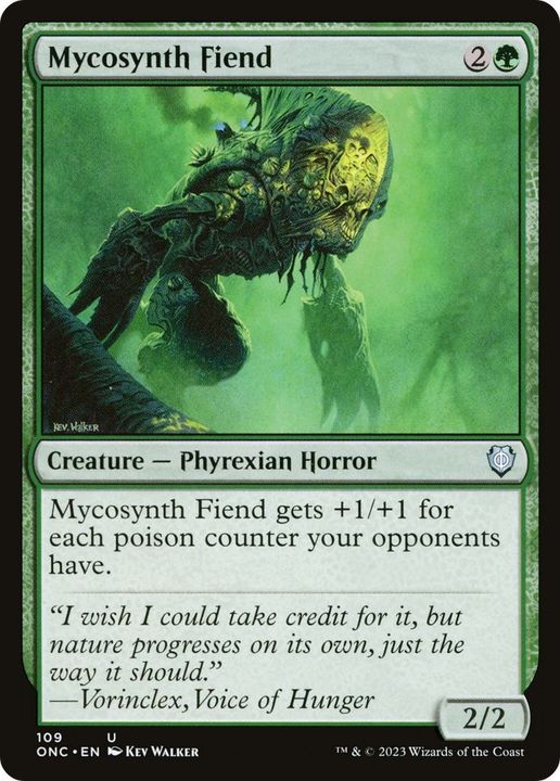 Mycosynth Fiend in the group Magic the Gathering / Types / Colors / Green at Proxyprinters.com (57823)