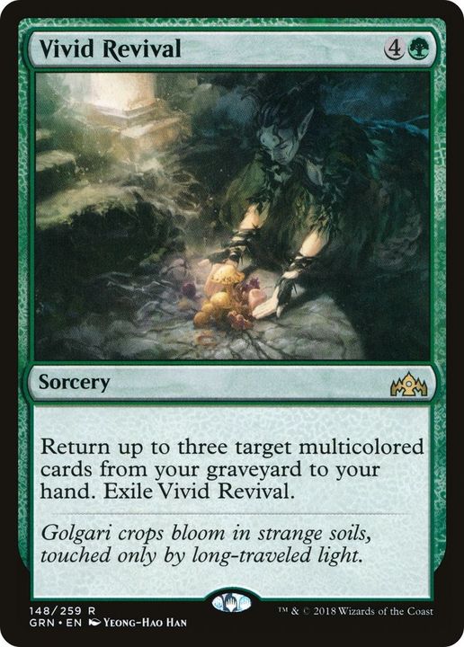 Vivid Revival in the group Magic the Gathering / Types / Colors / Green at Proxyprinters.com (57834)