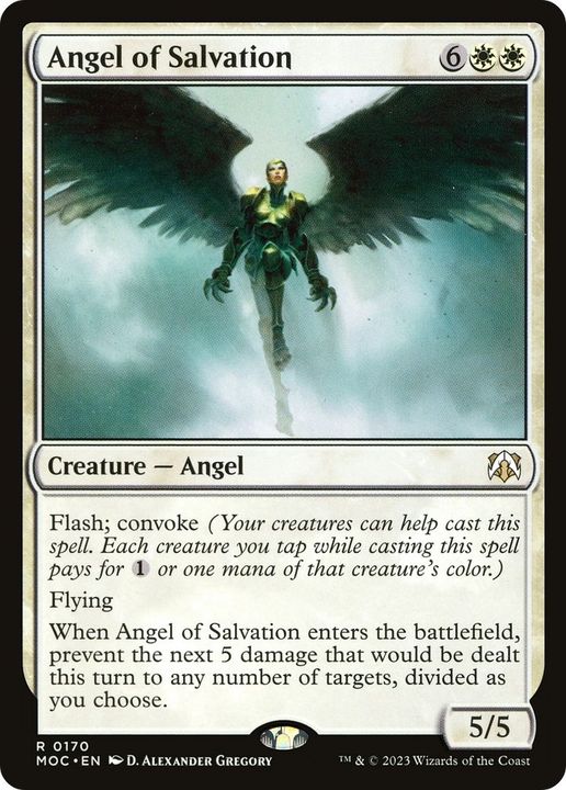 Angel of Salvation in the group Magic the Gathering / Sets / March of the Machine Substitute Cards at Proxyprinters.com (57844)