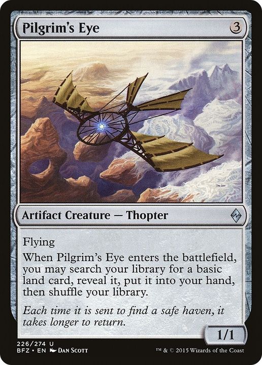 Pilgrim's Eye in the group Magic the Gathering / Types / Colors / Colorless at Proxyprinters.com (57863)