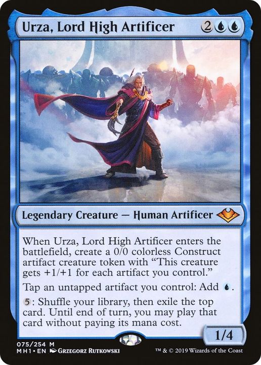 Urza, Lord High Artificer in the group Advanced search at Proxyprinters.com (57866)