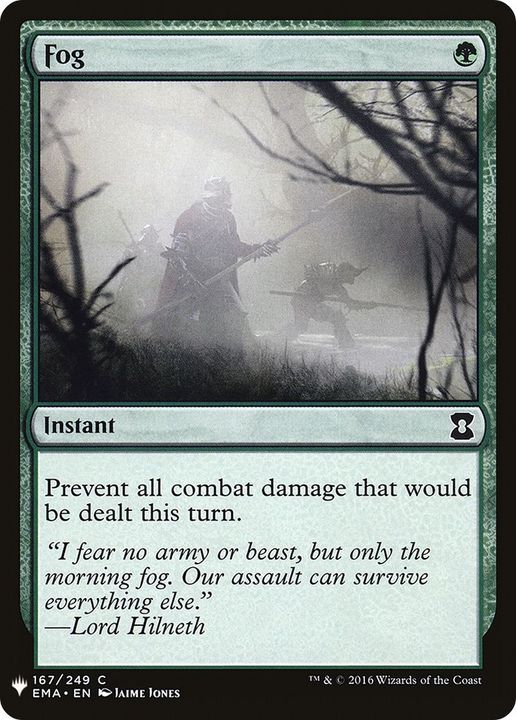 Fog in the group Magic the Gathering / Types / Colors / Green at Proxyprinters.com (57875)