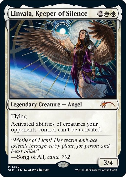 Linvala, Keeper of Silence in the group Magic the Gathering / Types / Colors / White at Proxyprinters.com (57884)